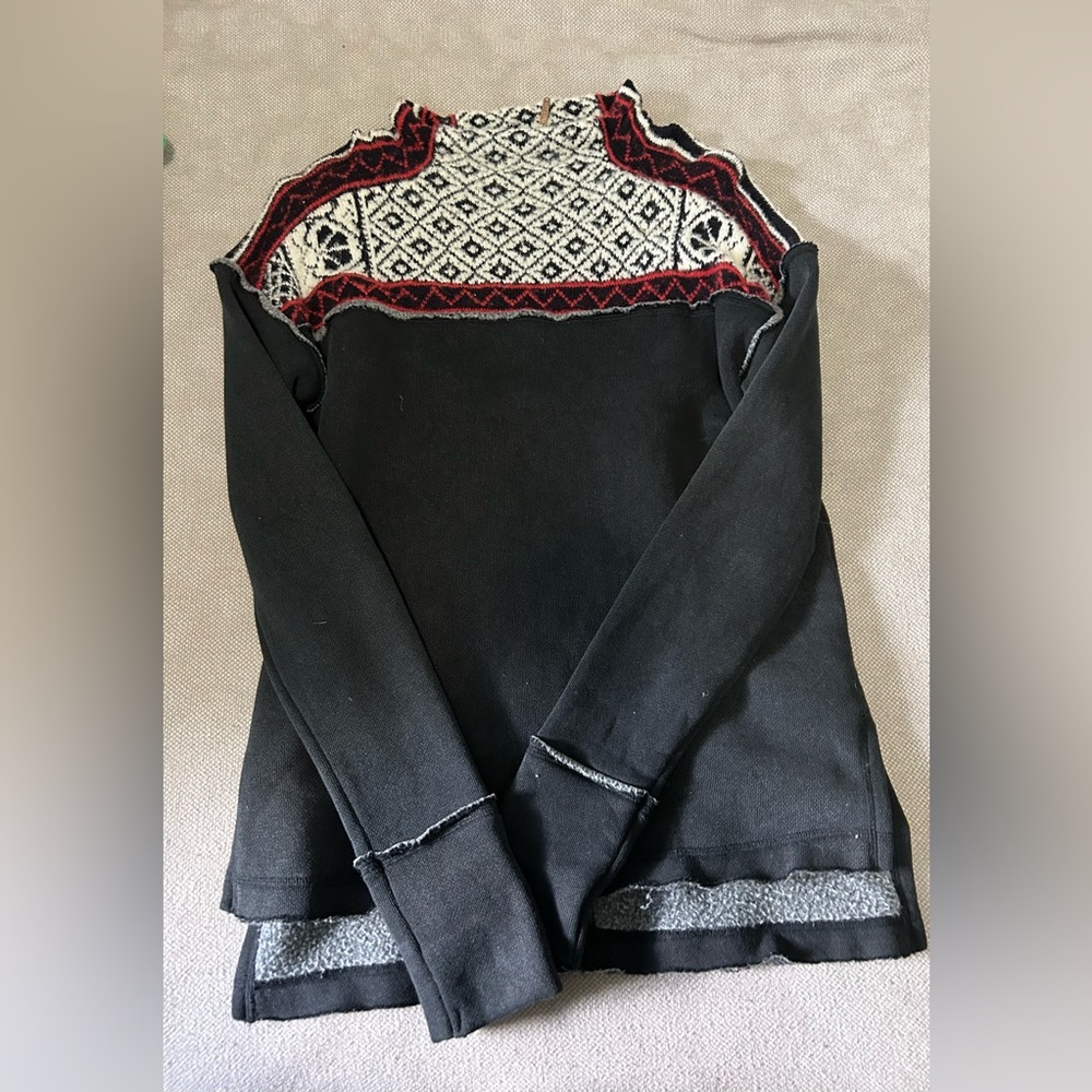 Free people mock neck sweater